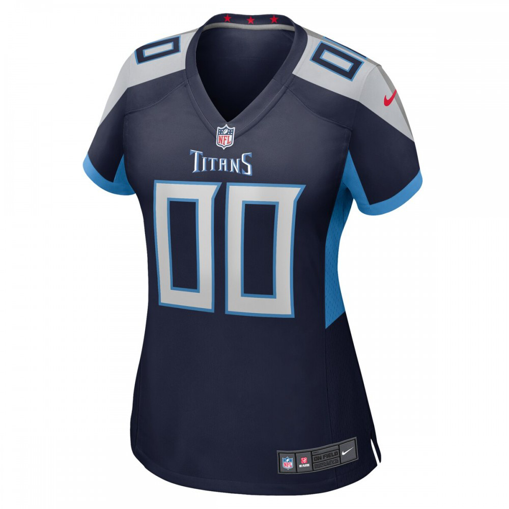 Tennessee Titans Nike Women's Custom Game Jersey - Navy-GridironStore